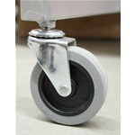 Non Locking Caster Wheels 3" x3/8" stem