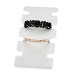 Notched Bracelet Display/Frosted Acrylic
