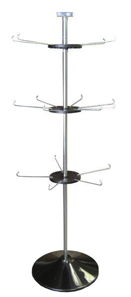 Rotating Floor Display Fixture