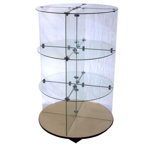 Maple Base Glass Dome Display