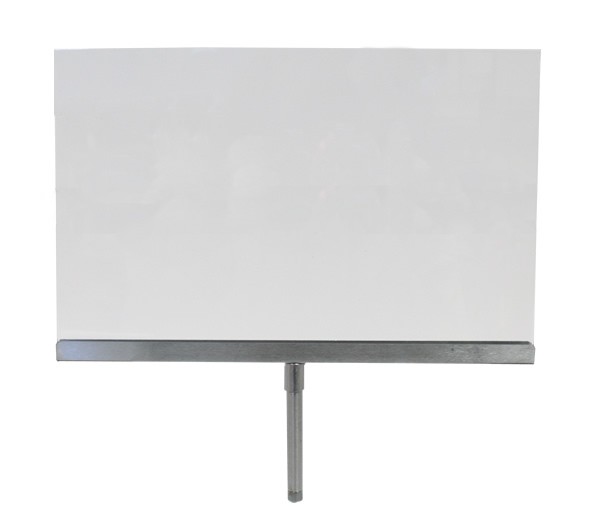 Satin Chrome Sign Holder