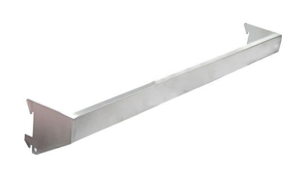 Chrome Flatbar Hangrail 24" x 1/2" slot