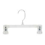 Clear Skirt/Pant Hanger 10"