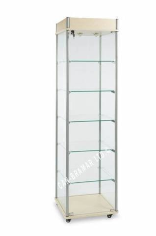 Maple Glass Wall Tower 20"x20"x75"