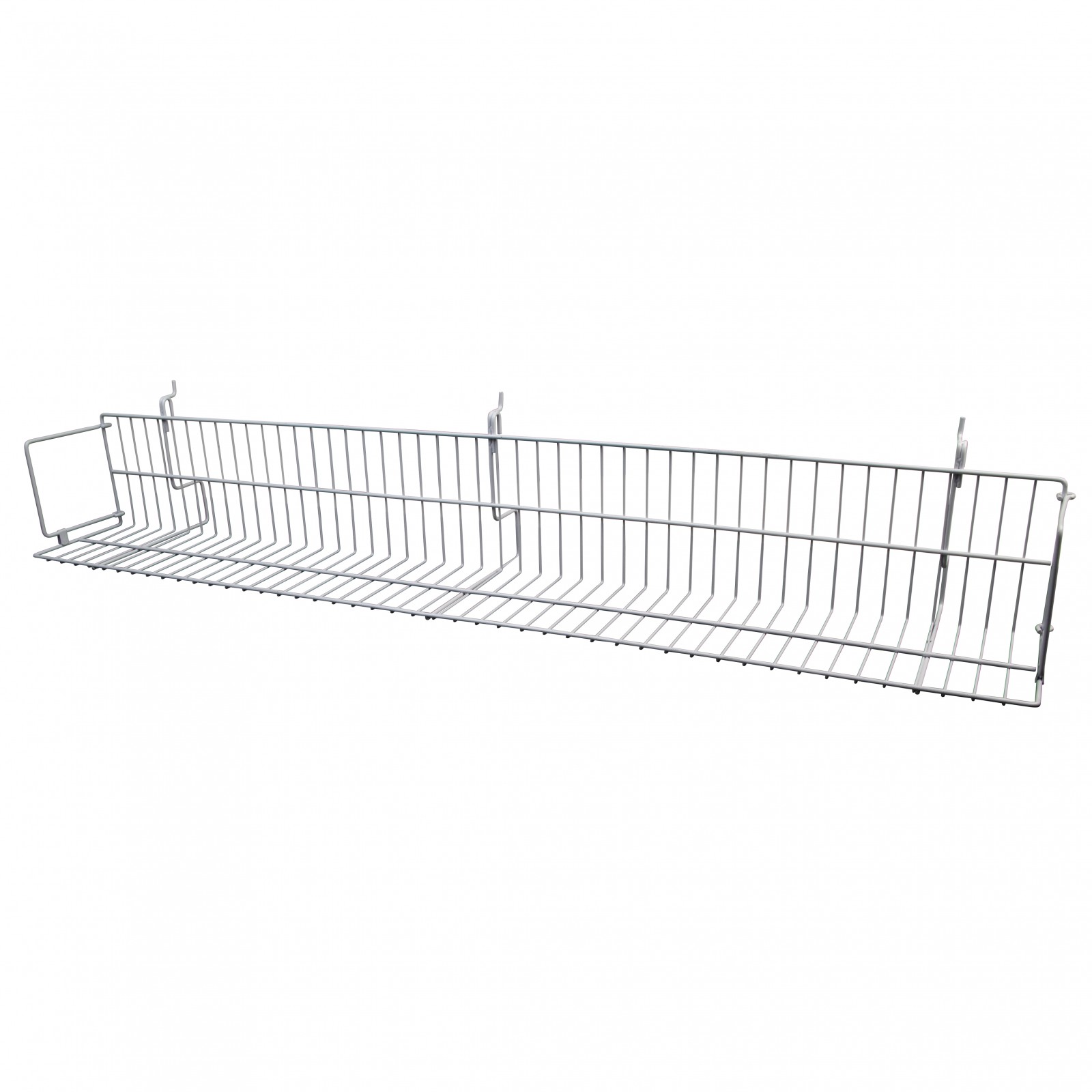 White Video Wire Shelving 48"