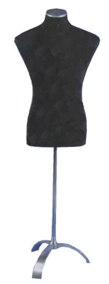 Black Jim Male Cloth Body Form