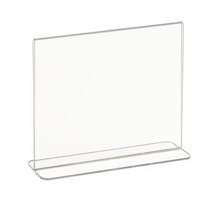 Acrylic Double Sided Top Loaded Sign Holders 5"w x 7"h