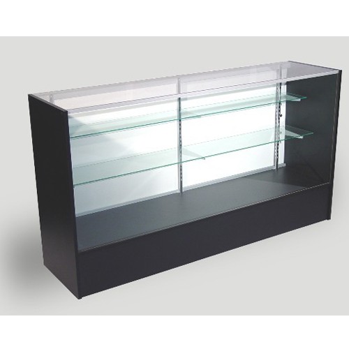 Full Vision Glass Display Showcase 60"x18"x38"