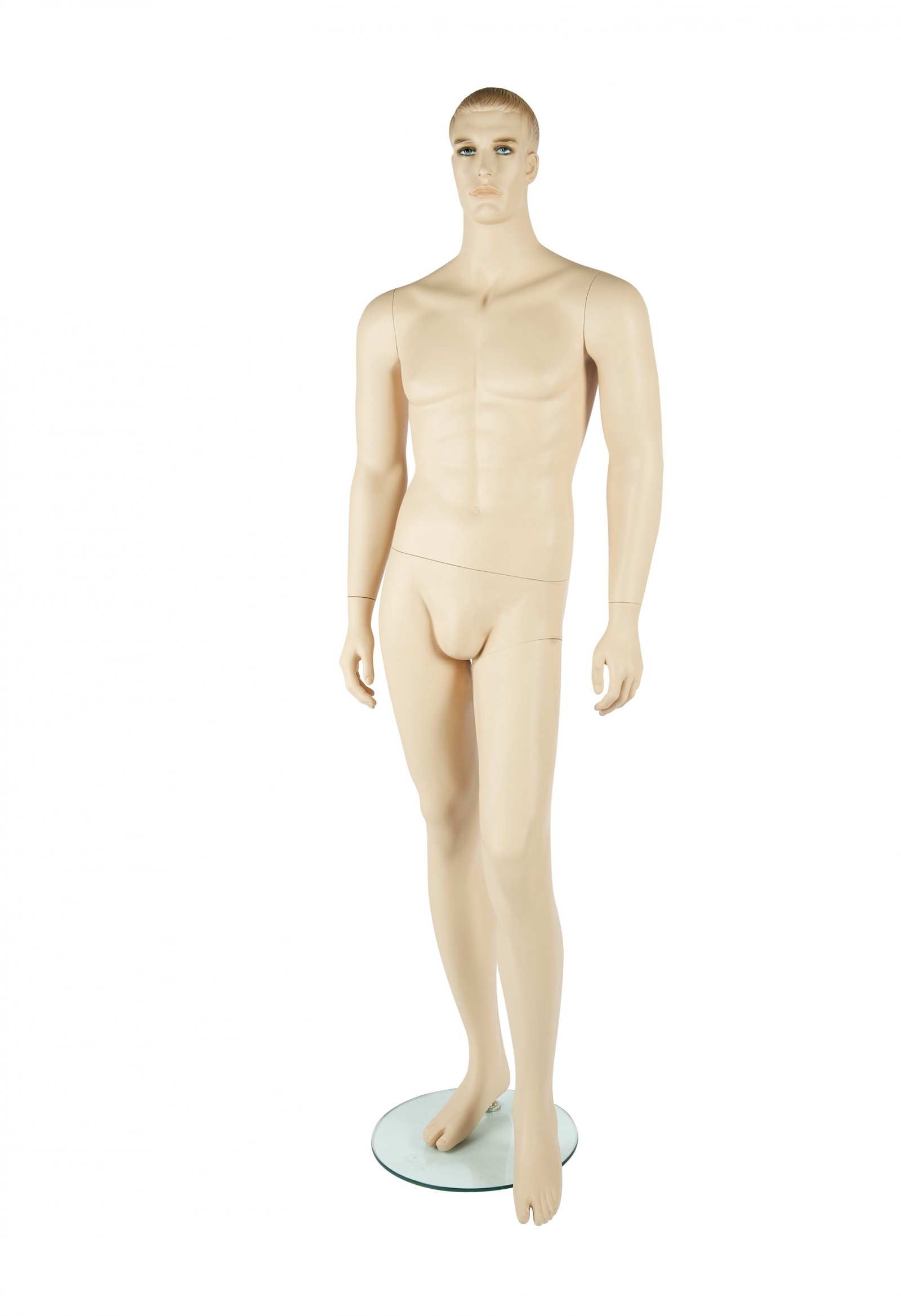 Flesh Tone Adult Male Mannequin