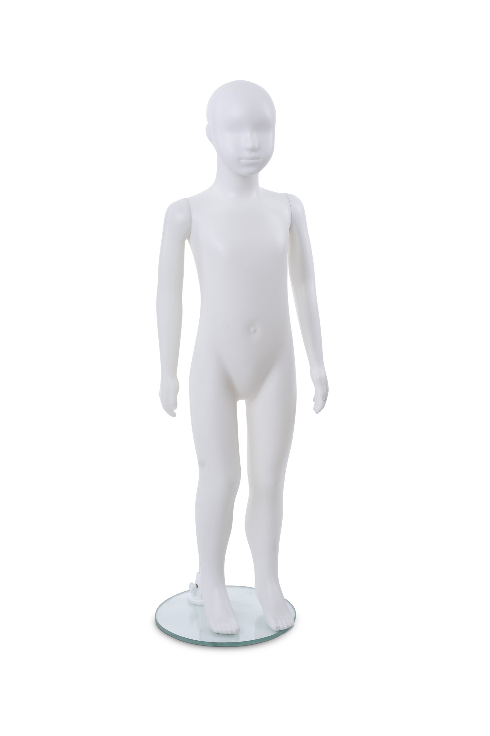 White Unbreakable Children's Mannequin-5-6 yrs