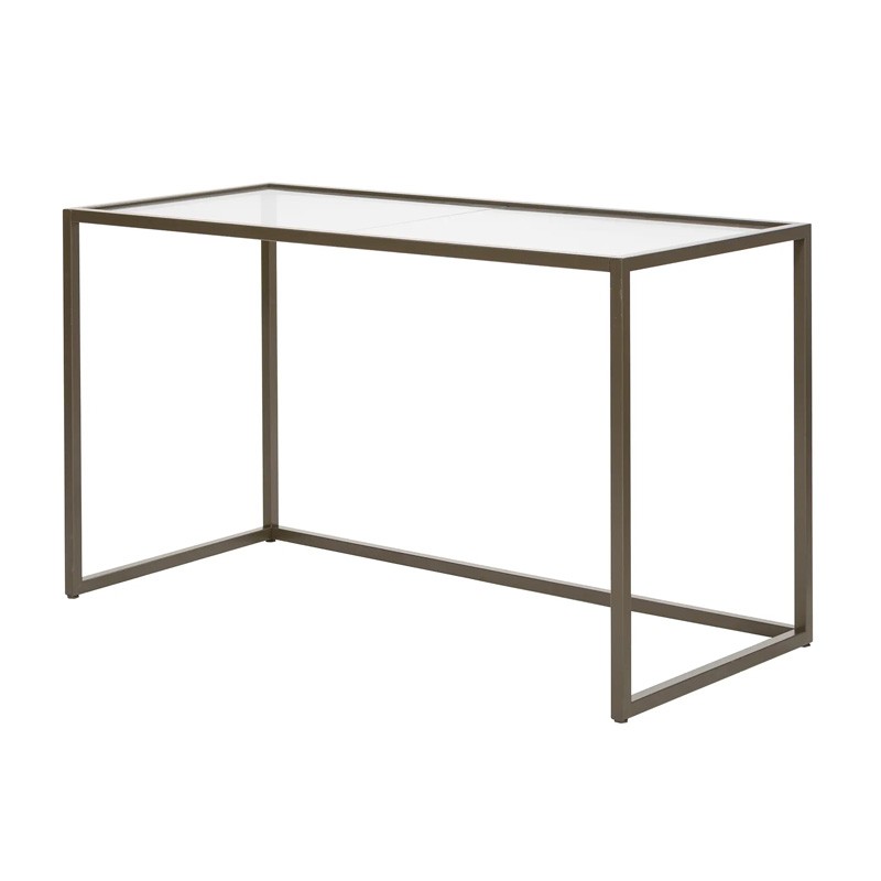 Linea Large Table/with Glass Top 52"x24"x30"