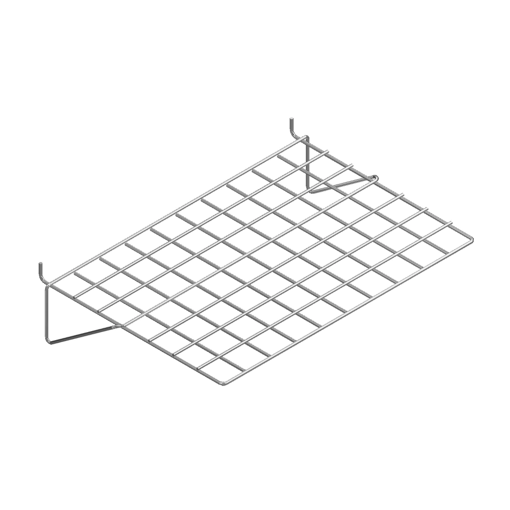 Slatwall/Slatgrid Wire Shelves 14"x20"