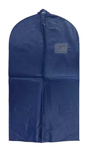 Navy Fabtex Non Woven Garment Bag 24"x42"