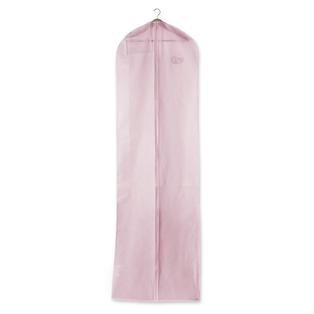 Pink Non Woven Bridal Garment Bag 24"x72"x10"
