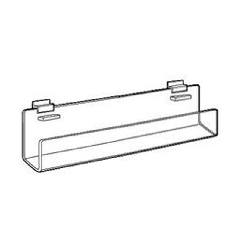 Slatwall Acrylic J Racks-Slatwall Display Rack | Slatwall J Rack