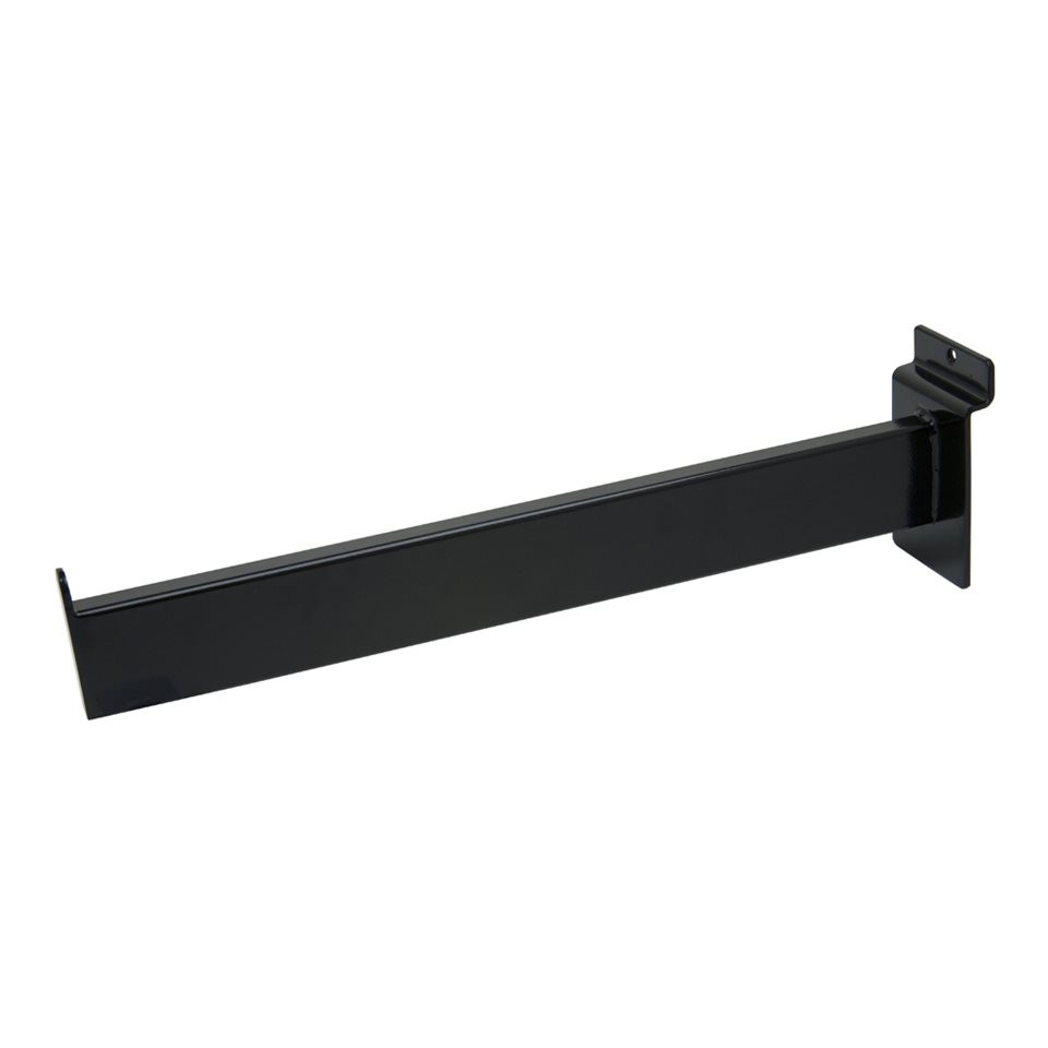 Black Slatwall Rectangular Faceout 12