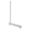 Gridwall L Leg Panel Stand (sold sets of 2) - White