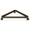 Triangle Gridwall Display Stand - Black