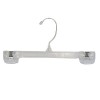 Skirt/Pant Hanger/with Clips 12" - White